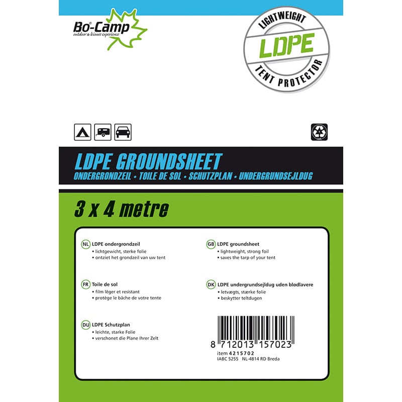 Bo-Camp Ondergrondzeil 3x4 mtr. - Afbeelding 2