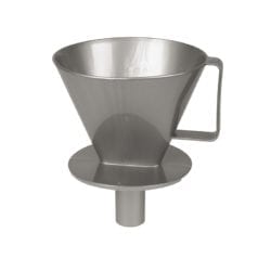 Koffiefilter met tuit No.4 Zilver