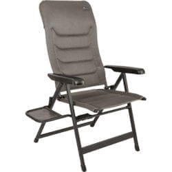 Bardani Domenica Plus 3D Comfort Campingstoel Platinum Grey