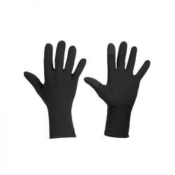 Icebreaker 200 Glove Liners Uni Zwart