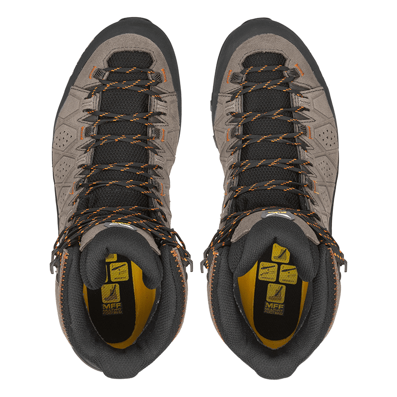 Salewa Alp Trainer 2 MI Schoen Heren Wallnut-Fluo Orange - Afbeelding 2