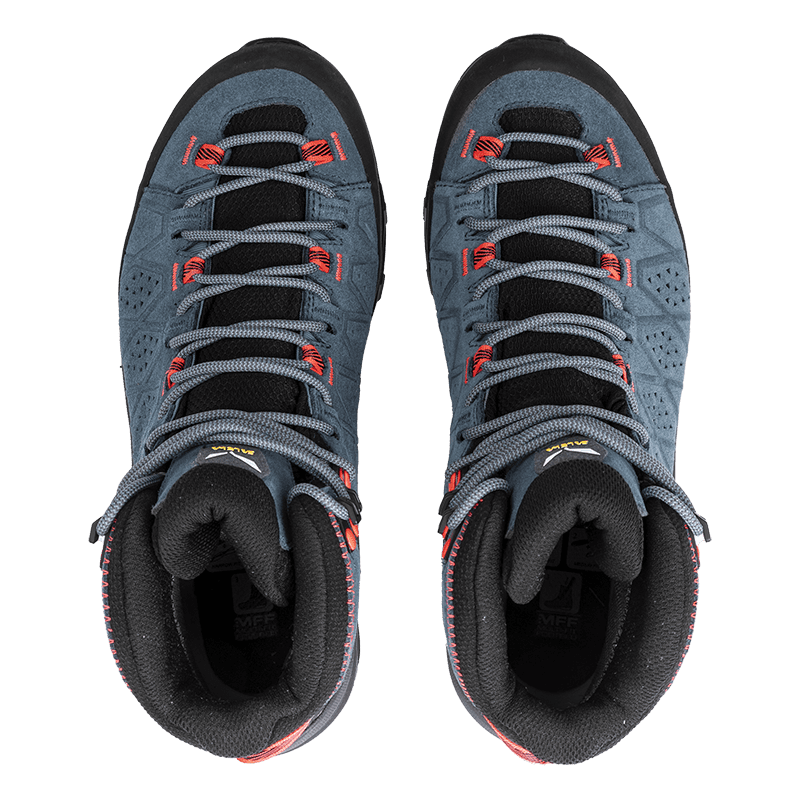 Salewa Alp Trainer 2 MI Schoen Dames Java blue-Fluo Coral - Afbeelding 3