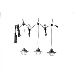 Barebones Edison String Lights 3 pack Bronze