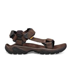 Teva Terra Fi 5 Universal Leer Heren Turkish Coffee