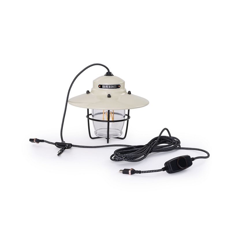 Barebones Outpost Pendant Light Vintage Wit