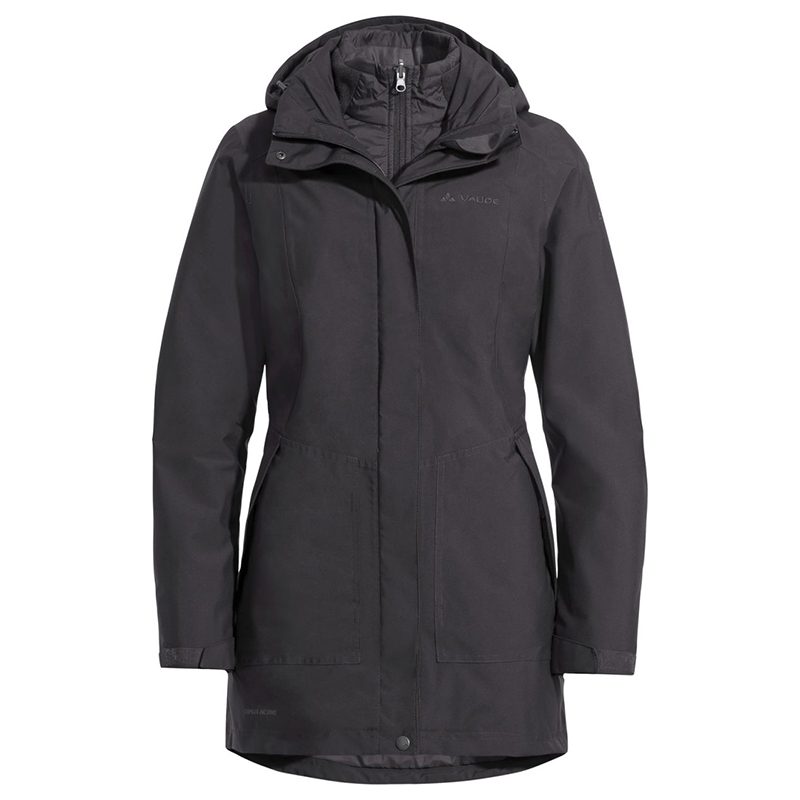 Vaude Idris 3in1 Parka III Dames Phantom Black