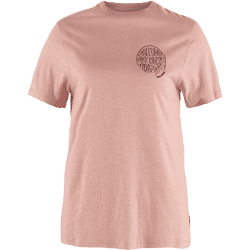 Fjällräven Hemp Blend Out Here T-shirt W Roze