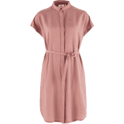 Fjalraven Övik Hemp Dress Dames Dusty Rose