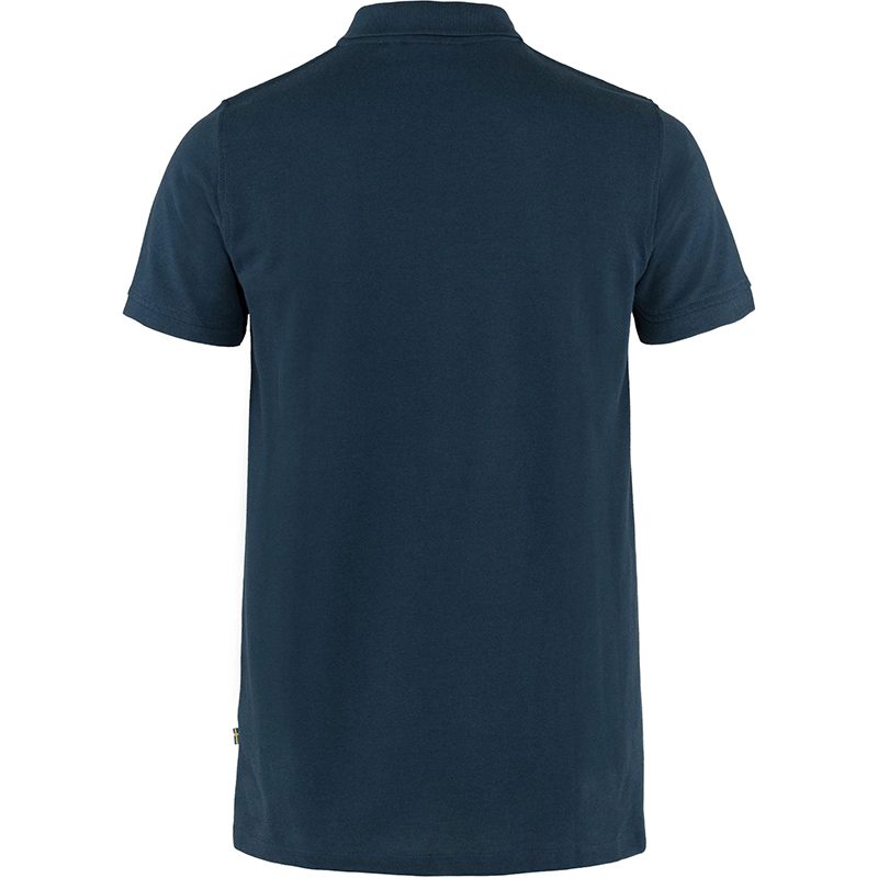 Fjallraven Övik Polo Shirt Heren Navy - Afbeelding 2