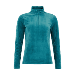 Protest Gail 1/4 zip Pully Rainstorm Blue