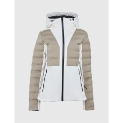 8848 Altitude Audrey Ski Jacket Blanc/Lt Beige