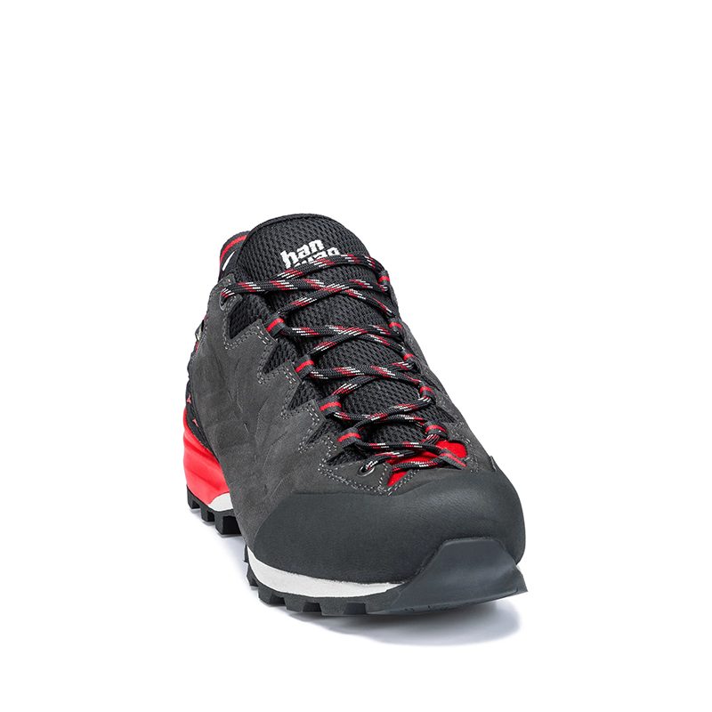 Hanwag Makra Pro Low GTX Asphalt-Red - Afbeelding 2