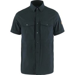 Fjallraven Abisko Trekking Shirt SS Dark Navy