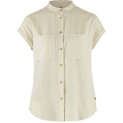 Fjallraven Övik Hemp Shirt SS Dames Chalk White