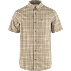 Fjallraven Övik Lite Shirt SS White Dark Navy