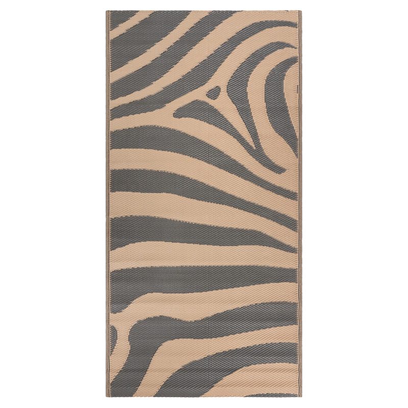 Safarica Safarimat Zebra Beige 270 x 200 - Afbeelding 2